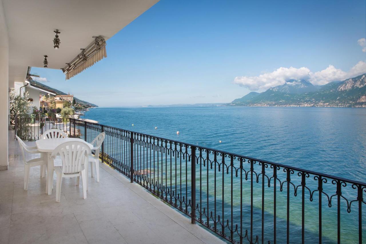 Villa Francesca-Grande Appartamento In Riva Al Lago Brenzone Extérieur photo